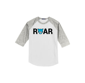 WAES-Youth Unisex Baseball Tee On-Demand Roar Logo