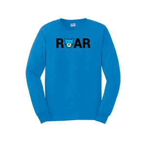 WAES-Adult Unisex Long Sleeve Tee On-Demand Roar Logo