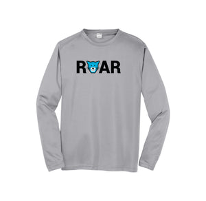 WAES-Adult Unisex Dri-Fit Long Sleeve Tee On-Demand Roar Logo