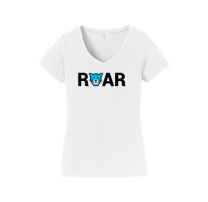 WAES-Womens Fan Favorite V-Neck Tee On-Demand Roar Logo