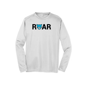 WAES-Adult Unisex Dri-Fit Long Sleeve Tee On-Demand Roar Logo