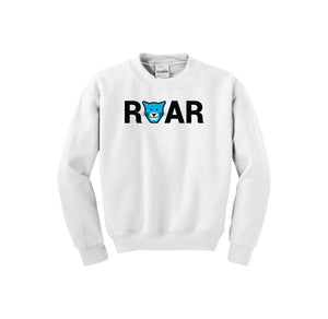 WAES-Youth Unisex Crewneck Sweatshirt On-Demand Roar Logo