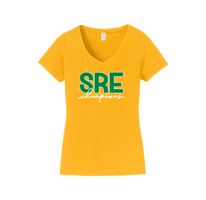 Sandbrock Ranch Spirit Wear-Womens Fan Favorite V-Neck Tee On-Demand SRE Signature