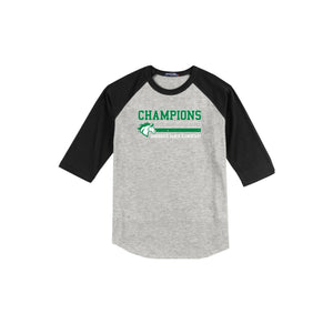 Sandbrock Ranch Spirit Wear-Adult Unisex Baseball Tee On-Demand Champion Vintage