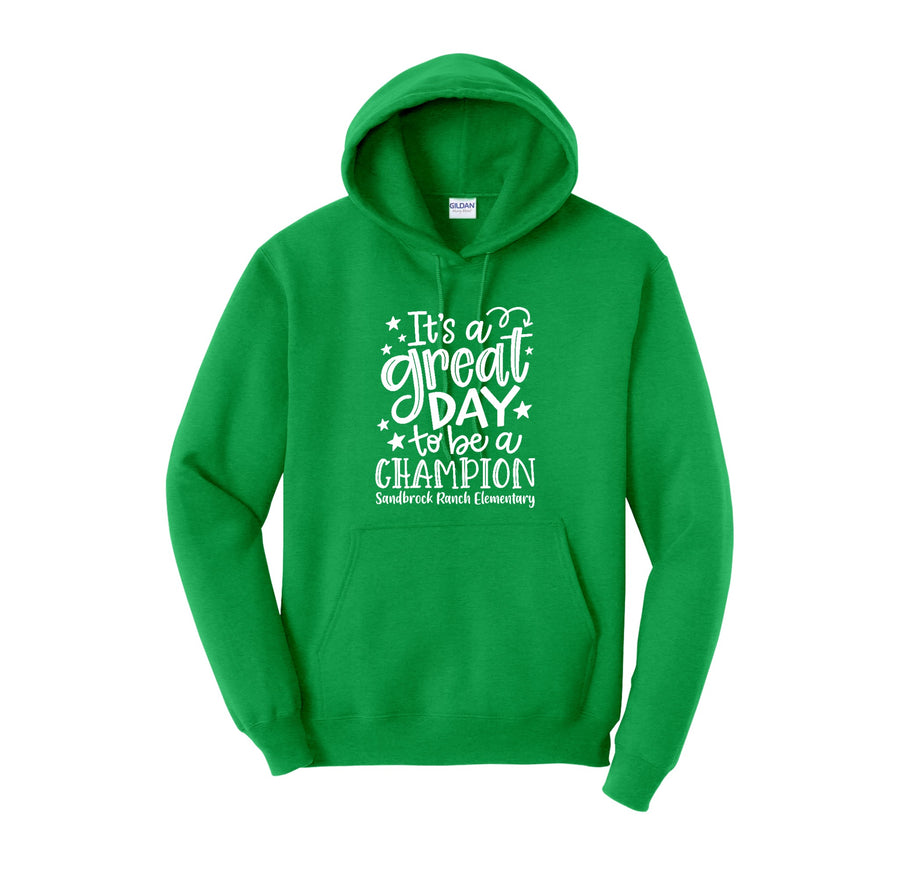 Sandbrock Ranch Spirit Wear-Adult Unisex Hoodie On-Demand Great Day