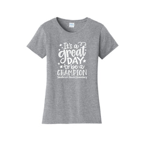 Sandbrock Ranch Spirit Wear-Womens Fan Favorite Tee On-Demand Great Day