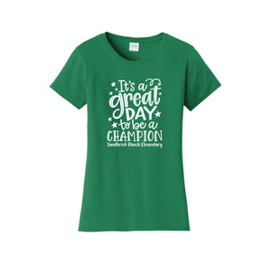 Sandbrock Ranch Spirit Wear-Womens Fan Favorite Tee On-Demand Great Day