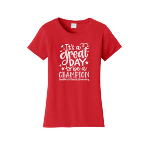 Sandbrock Ranch Spirit Wear-Womens Fan Favorite Tee On-Demand Great Day