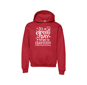 Sandbrock Ranch Spirit Wear-Youth Unisex Hoodie On-Demand Great Day