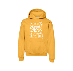 Sandbrock Ranch Spirit Wear-Youth Unisex Hoodie On-Demand Great Day