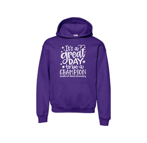 Sandbrock Ranch Spirit Wear-Youth Unisex Hoodie On-Demand Great Day