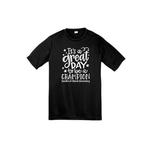 Sandbrock Ranch Spirit Wear-Youth Unisex Dri-Fit Shirt On-Demand Great Day