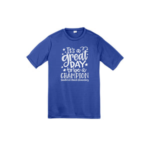 Sandbrock Ranch Spirit Wear-Youth Unisex Dri-Fit Shirt On-Demand Great Day