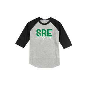 Sandbrock Ranch Spirit Wear-Adult Unisex Baseball Tee On-Demand SRE Signature