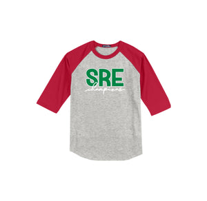 Sandbrock Ranch Spirit Wear-Adult Unisex Baseball Tee On-Demand SRE Signature