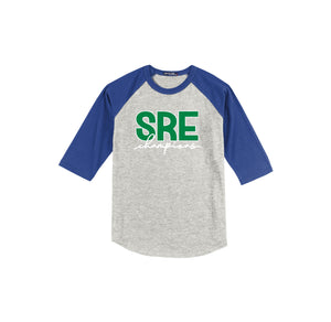 Sandbrock Ranch Spirit Wear-Youth Unisex Baseball Tee On-Demand SRE Signature