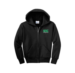 Sandbrock Ranch Spirit Wear-Youth Unisex Full-Zip Hooded Sweatshirt On-Demand SRE Signature