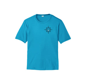 WAES-Adult Unisex Dri-Fit Shirt On-Demand Compass Logo