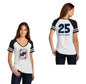 Dublin HS-Womens Premium Game V-Neck Tee MOM