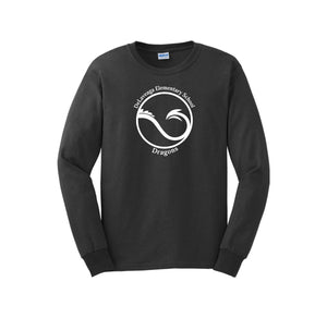 Delaveaga Elementary-Adult Unisex Long Sleeve Tee On-Demand Circle