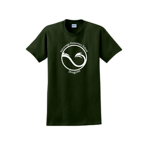 Delaveaga Elementary-Adult Unisex T-Shirt On-Demand Circle