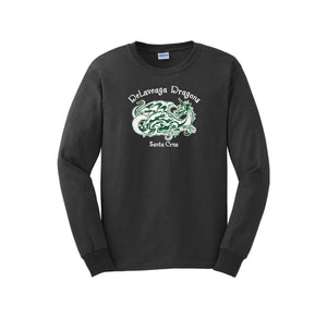 Delaveaga Elementary-Adult Unisex Long Sleeve Tee On-Demand Dragon