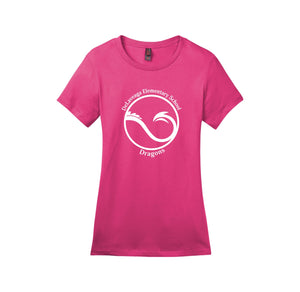 Delaveaga Elementary-Womens Premium Tee On-Demand Circle