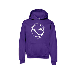 Delaveaga Elementary-Youth Unisex Hoodie On-Demand Circle