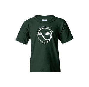 Delaveaga Elementary-Youth Unisex T-Shirt On-Demand Circle