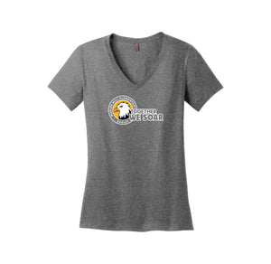 Waples Mill Elementary-District Womens Perfect Weight V-Neck Tee On-Demand