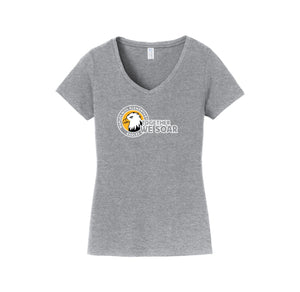 Waples Mill Elementary-Womens Fan Favorite V-Neck Tee On-Demand