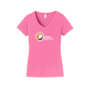 Waples Mill Elementary-Womens Fan Favorite V-Neck Tee On-Demand