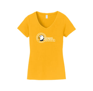 Waples Mill Elementary-Womens Fan Favorite V-Neck Tee On-Demand