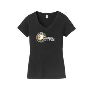 Waples Mill Elementary-Womens Fan Favorite V-Neck Tee On-Demand