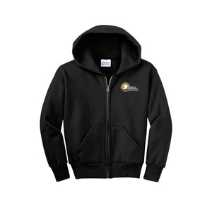 Waples Mill Elementary-Youth Unisex Full-Zip Hooded Sweatshirt On-Demand