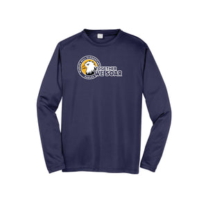 Waples Mill Elementary-Adult Unisex Dri-Fit Long Sleeve Tee On-Demand