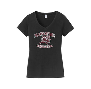 Pleasant Hill MS-Womens Fan Favorite V-Neck Tee On-Demand