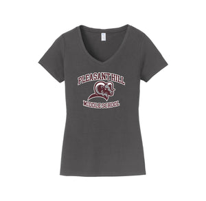 Pleasant Hill MS-Womens Fan Favorite V-Neck Tee On-Demand