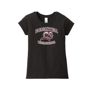 Pleasant Hill MS-Girls Youth Premium Tee On-Demand