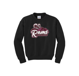 Pleasant Hill MS-Youth Unisex Crewneck Sweatshirt On-Demand Rams_RAMS