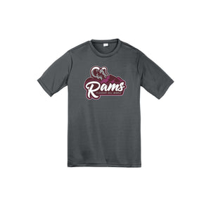 Pleasant Hill MS-Youth Unisex Dri-Fit Shirt On-Demand Rams_RAMS