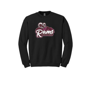 Pleasant Hill MS-Adult Unisex Crewneck Sweatshirt On-Demand Rams_RAMS