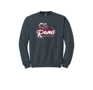 Pleasant Hill MS-Adult Unisex Crewneck Sweatshirt On-Demand Rams_RAMS