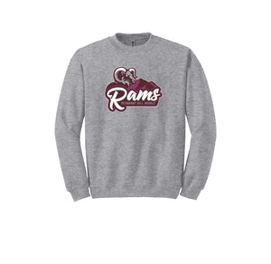 Pleasant Hill MS-Adult Unisex Crewneck Sweatshirt On-Demand Rams_RAMS