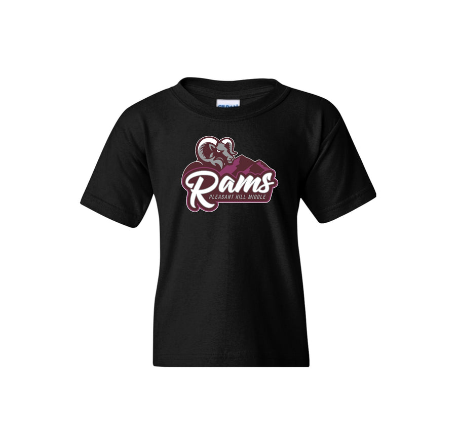 Pleasant Hill MS-Youth Unisex T-Shirt On-Demand Rams_RAMS