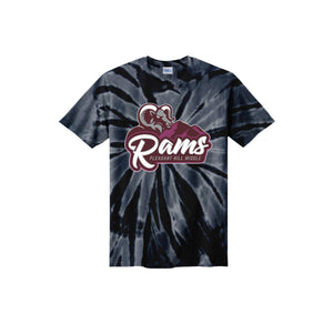 Pleasant Hill MS-Youth Unisex Tie-Dye Shirt On-Demand Rams_RAMS