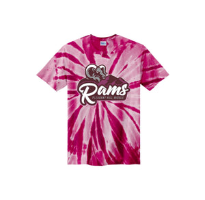 Pleasant Hill MS-Youth Unisex Tie-Dye Shirt On-Demand Rams_RAMS