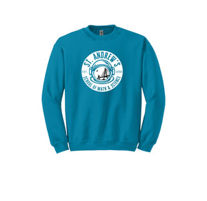 St. Andrews School of Math and Science-Adult Unisex Crewneck Sweatshirt On-Demand CIRCLE