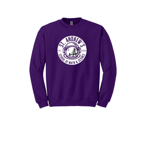 St. Andrews School of Math and Science-Adult Unisex Crewneck Sweatshirt On-Demand CIRCLE