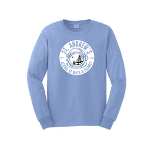 St. Andrews School of Math and Science-Adult Unisex Long Sleeve Tee On-Demand CIRCLE